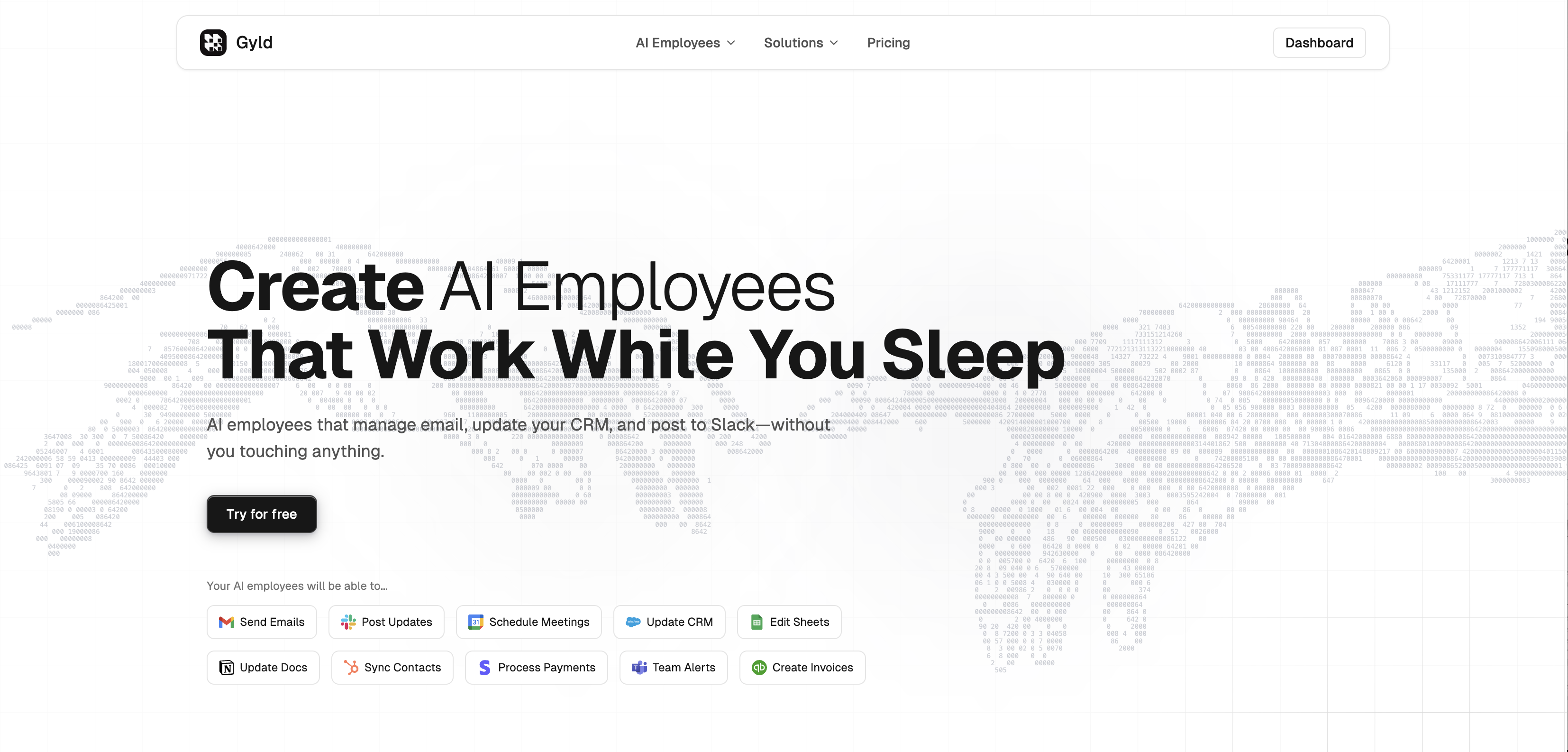 Gyld.ai - AI Employees Platform